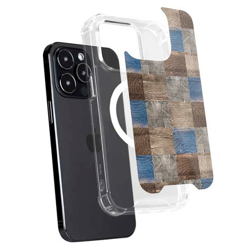 Lumber Grid iPhone 16 Pro MagSafe Case